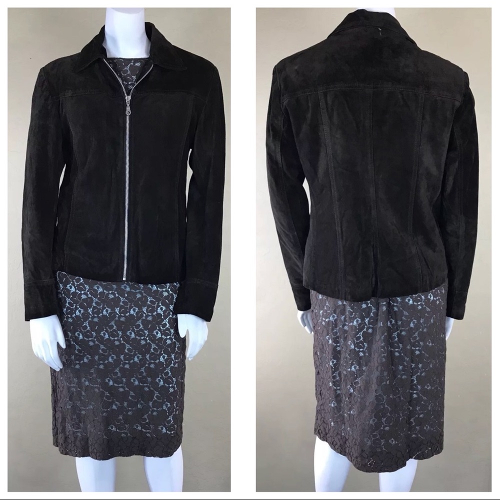 HIGH QUALITY ITALIAN LEATHER SUEDE JACKET